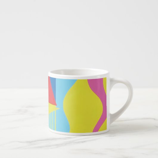 Beautiful and Vibrant Colors! Espresso Mug Espresso Kop (Rechts)