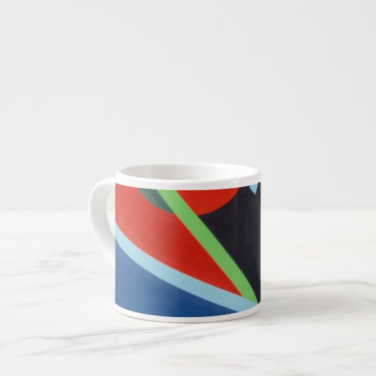 Beautiful and Vibrant Colors! Espresso Mug Espresso Kop (Links)