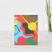 Beautiful and Vibrant Colors! Folded Invitation (Voorkant)