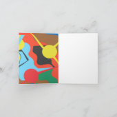 Beautiful and Vibrant Colors! Folded Invitation (Binnen)