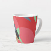 Beautiful and Vibrant Colors! Latte Mug Latte Mok (Rechterhoek)