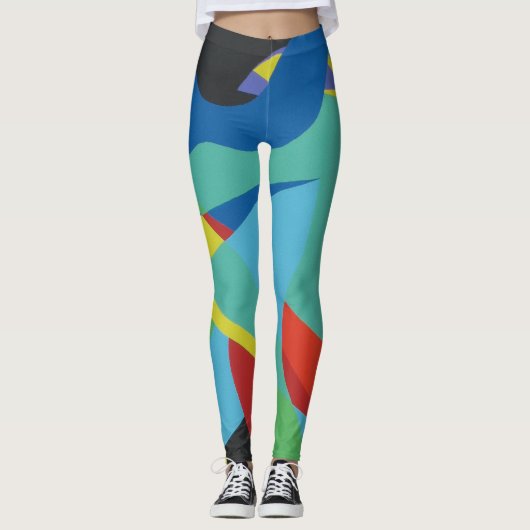 Beautiful and Vibrant Colors! Leggings (Voorkant)