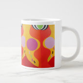 Beautiful and Vibrant Colors! Specialty Mug Grote Koffiekop (Rechts)
