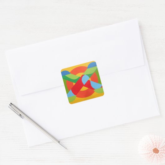 Beautiful and Vibrant Colors! Sticker (Envelop)