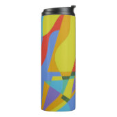 Beautiful and Vibrant Colors! Thermal Tumbler Thermosbeker (Gedraaid links)