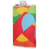 Beautiful and Vibrant Colors! Vinyl Wrapped Flask Heupfles (Links)