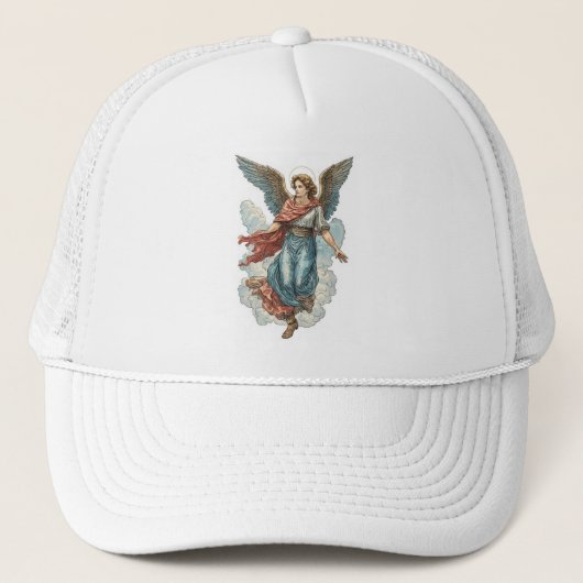 Beautiful Angel Christian Trucker Hat Pet (Voorkant)