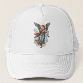 Beautiful Angel Christian Trucker Hat Trucker Pet