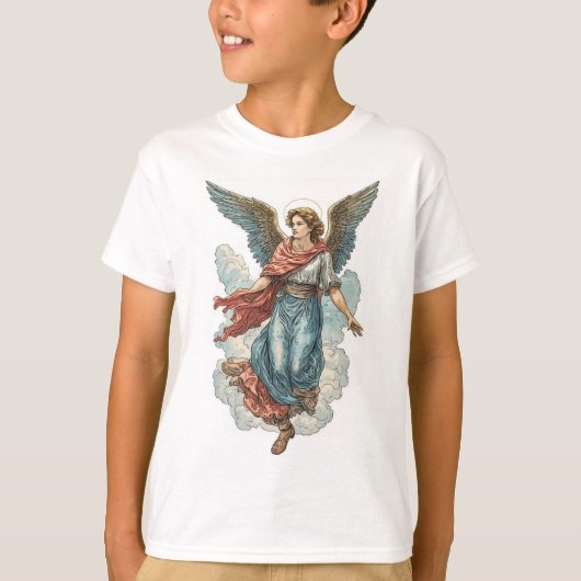 Beautiful Angel Kid's Christian Tee Shirt (Voorkant)