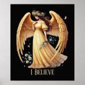 Beautiful Angel lovers customizable Poster (Voorkant)