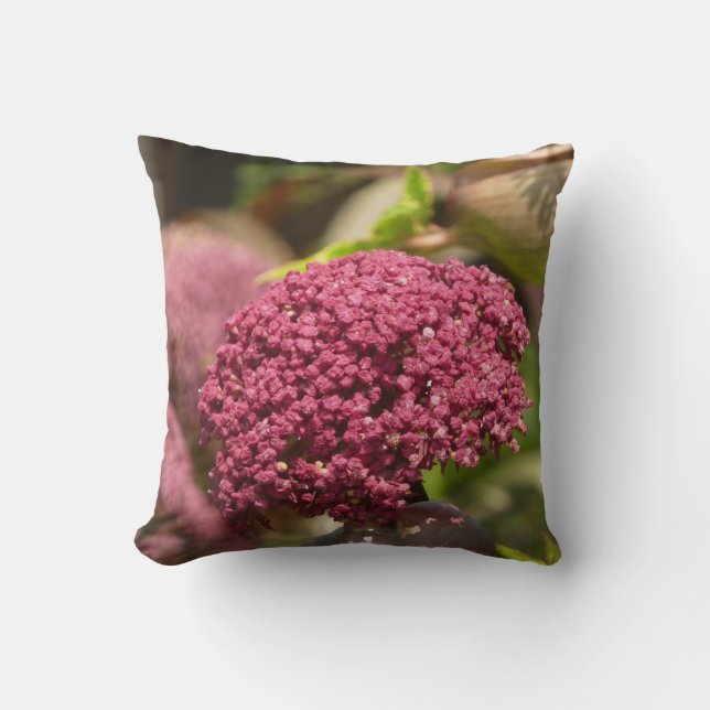 Beautiful Angelica Flower Throw Pillow Kussen (Voorkant)