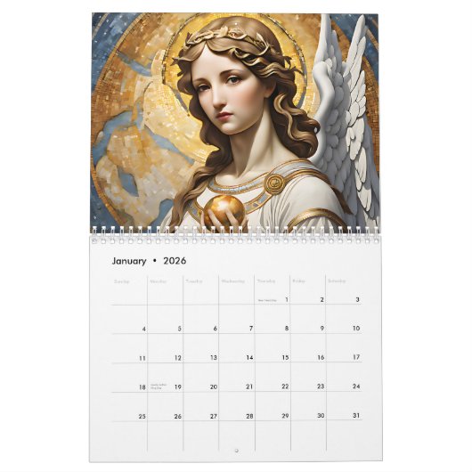 Beautiful Angels  Calendar Kalender (Jan 2026)
