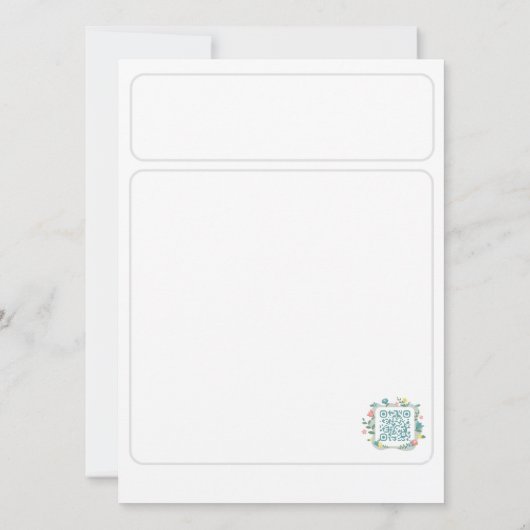 Beautiful Animated Christmas Card Kaart (Achterkant)