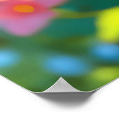 Beautiful anime flowers illustration poster (Hoek)