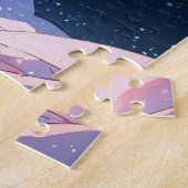 Beautiful anime girl illustration legpuzzel (Zijkant)