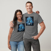 Beautiful aquatic alien woman! t-shirt (Unisex)