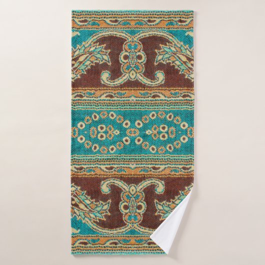 Beautiful, arab, arabic, arabian, arabesque fabric badhanddoek (Badhanddoek)