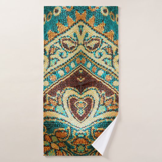 Beautiful, arab, arabic, arabian, arabesque fabric badhanddoek (Badhanddoek)