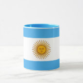 Beautiful Argentina Flag Mug Mok (Midden)