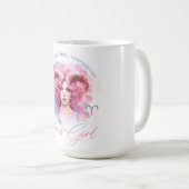 Beautiful Aries Girl With Traits Koffiemok (Voorkant rechts)