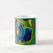 Beautiful Artwork of a Majestic Great Dane Koffiemok (Center)