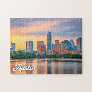 Beautiful Austin, Texas, Verenigde Staten Legpuzzel