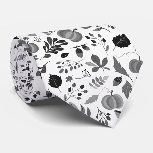 Beautiful Autumn Pattern Stropdas (Opgerold)