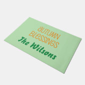 Beautiful Autumn Theme Deurmat (Schuin)