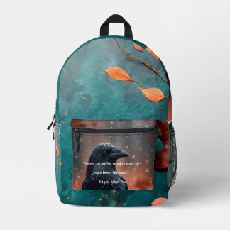 Beautiful backpack by Sommer Hamilton Bedrukte Rugzak