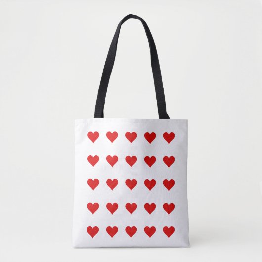 Beautiful bag with hearts and love tote bag (Voorkant)