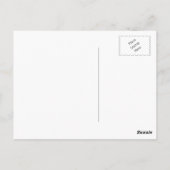 Beautiful Ballerina in pink Briefkaart (Achterkant)