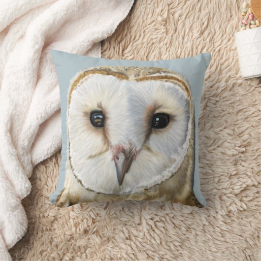 Beautiful Barn Owl Kussen (Deken)