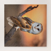Beautiful Barn Owl Legpuzzel (Horizontaal)