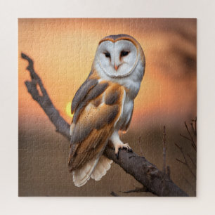 Beautiful Barn Owl Legpuzzel