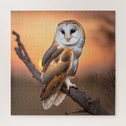 Beautiful Barn Owl Legpuzzel (Verticaal)