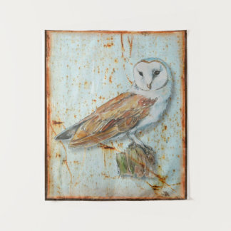Beautiful Barn Owl Wandkleed