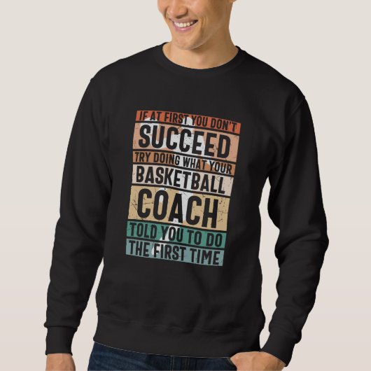 Beautiful Basketball Design Trui (Voorkant)