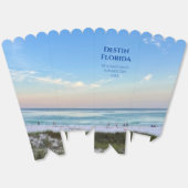 Beautiful Beach Event Custom Ocean Photography Bedankdoosjes (Ongevouwen)