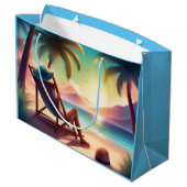 Beautiful beach groot cadeauzakje (Achterkant Gekanteld)