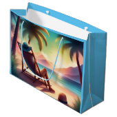 Beautiful beach groot cadeauzakje (Voorkant Gekanteld)