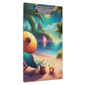 Beautiful beach klembord (Rechts)
