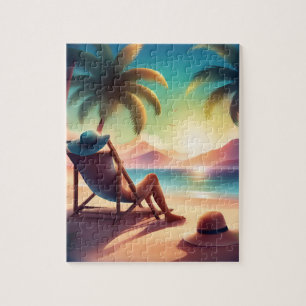 Beautiful beach legpuzzel