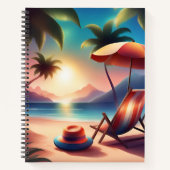 Beautiful beach notitieboek (Voorkant)