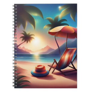 Beautiful beach notitieboek