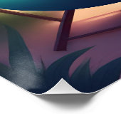 Beautiful beach perfect poster (Hoek)