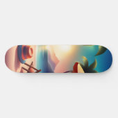 Beautiful beach persoonlijk skateboard (Horizontaal)
