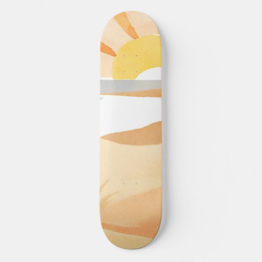 Beautiful beach persoonlijk skateboard (Voorkant)