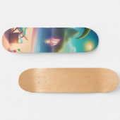 Beautiful beach persoonlijk skateboard (Horizontaal)