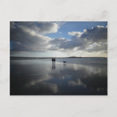 Beautiful beach scenery briefkaart (Voorkant)