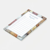 BEAUTIFUL BEACH SEASHELLS OM DE OPMERKINGEN VAN DE POST-IT® NOTES (Schuin)